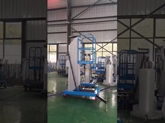 Aluminium liftplatform veilig zelfrijdend eenpersoonslift met overbelastingbescherming