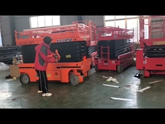 Elektrische aandrijving 12 meter zelfrijdende schaarlift met platformgrootte 2,27m x 1,12m